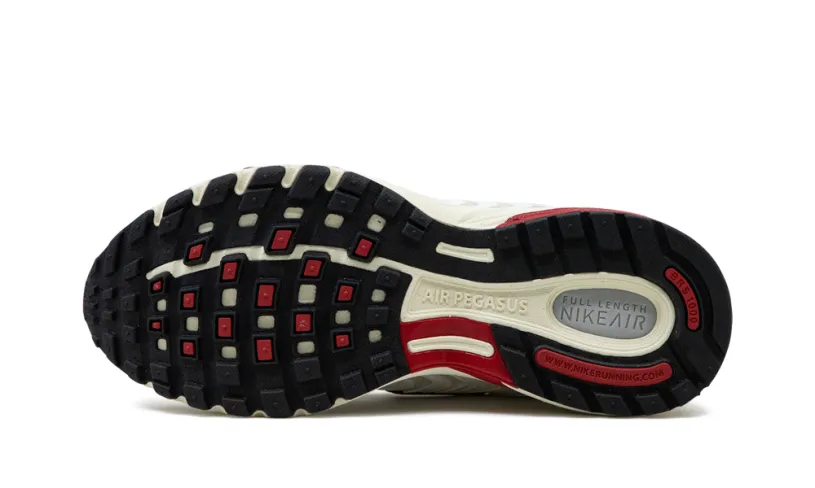 Nike Lifestyle Air Pegasus 2K5 WMNS 'White Gym Red'